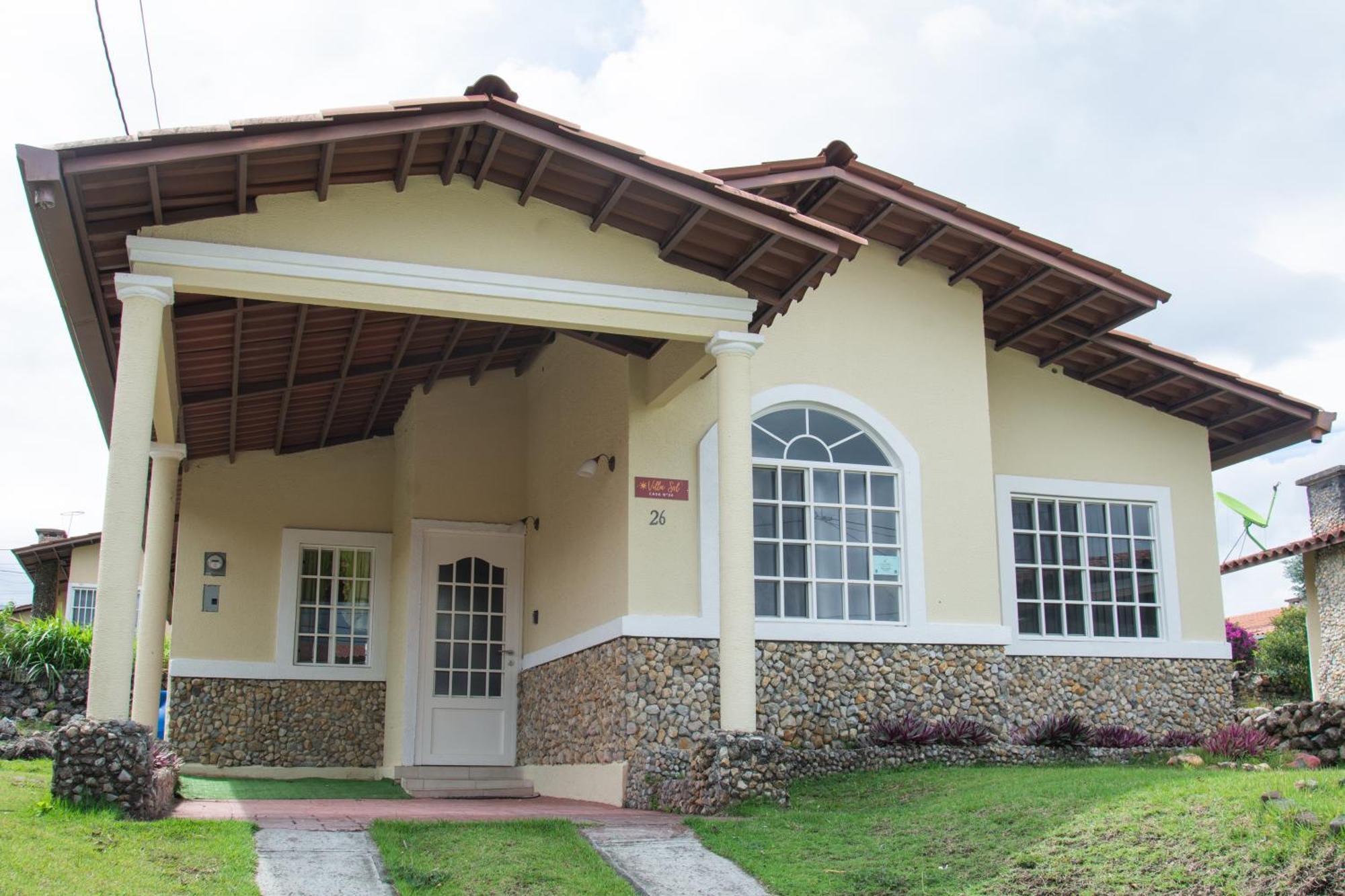 Casa Estilo Cabana “Villa Sol” En Alto โบเกเต ภายนอก รูปภาพ